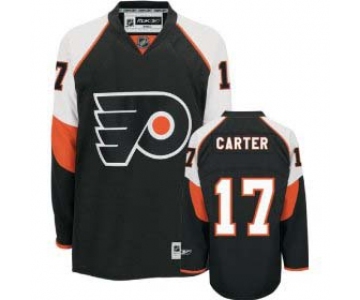 nhl philadelphia flyers #17 jeff carter black