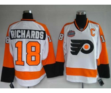 nhl philadelphia flyers #18 mike richards white[winter classic ]