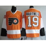 nhl philadelphia flyers #19 hartnell orange