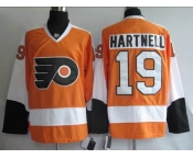 nhl philadelphia flyers #19 hartnell orange