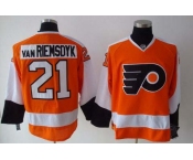 nhl philadelphia flyers #21 riemsdyk orange