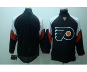 nhl philadelphia flyers blank black