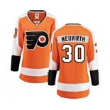 Women Philadelphia Flyers #30 Michal Neuvirth Fanatics Branded Orange Home Breakaway NHL Jersey