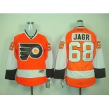 women nhl jerseys philadelphia flyers #68 jagr orange