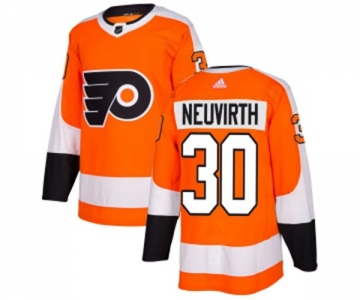 Youth Adidas Philadelphia Flyers #30 Michal Neuvirth Authentic Orange Home NHL Jersey