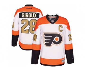 Youth Philadelphia Flyers #28 Claude Giroux White 3rd Stitched NHL Jersey