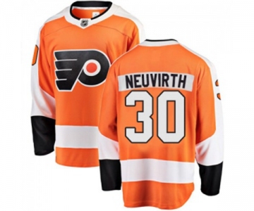 Youth Philadelphia Flyers #30 Michal Neuvirth Fanatics Branded Orange Home Breakaway NHL Jersey