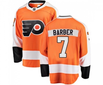 Youth Philadelphia Flyers #7 Bill Barber Fanatics Branded Orange Home Breakaway NHL Jersey