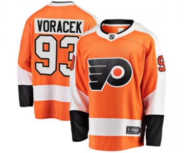 Youth Philadelphia Flyers #93 Jakub Voracek Fanatics Branded Orange Home Breakaway NHL Jersey