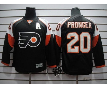 youth nhl jerseys philadelphia flyers #20 pronger black