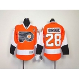 youth nhl jerseys philadelphia flyers #28 giroux orange[white number]