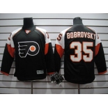 youth nhl jerseys philadelphia flyers #35 bobrovsky black