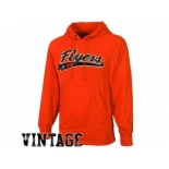 Old Time Hockey Philadelphia Flyers Orange Hudson Pullover Hoodie