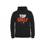 Philadelphia Flyers Black Top Shelf Pullover Hoodie