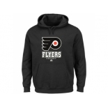 Philadelphia Flyers Majestic Black Big & Tall Critical Victory Pullover Hoodie