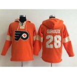 nhl jerseys philadelphia flyers #28 giroux orange-cream-1[pullover hooded sweatshirt]