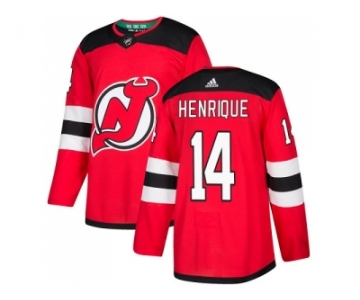 Adidas New Jersey Devils #14 Adam Henrique Red Home Authentic Stitched NHL Jersey