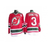 Devils #3 Ken Daneyko RedGreen CCM Team Classic Stitched NHL Jersey