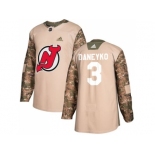 Men Adidas New Jersey Devils #3 Ken Daneyko Camo Authentic 2017 Veterans Day Stitched NHL Jersey