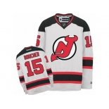 Men's Reebok New Jersey Devils #15 Reid Boucher Authentic White Away NHL Jersey