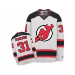 Men's Reebok New Jersey Devils #31 Scott Wedgewood Authentic White Away NHL Jersey