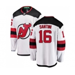 New Jersey Devils #16 Steve Santini Fanatics Branded White Away Breakaway Hockey Jersey