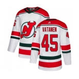 New Jersey Devils #45 Sami Vatanen Authentic White Alternate Hockey Jersey