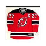 Reebok New Jersey Devils #27 Scott Niedermayer Red Home Authentic Stitched NHL Jersey