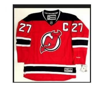 Reebok New Jersey Devils #27 Scott Niedermayer Red Home Authentic Stitched NHL Jersey