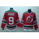 nhl devils #9 parise redgreen