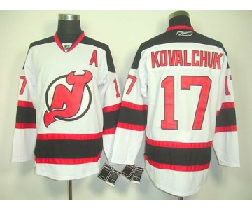 nhl jerseys devils #17 kovalchuk white