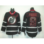 nhl jerseys devils #9 parise black