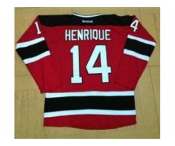 nhl jerseys new jersey devils #14 henrique redblack