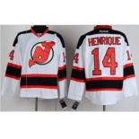 nhl jerseys new jersey devils #14 henrique white