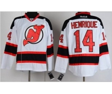 nhl jerseys new jersey devils #14 henrique white