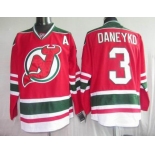 nhl jerseys new jersey devils #3 daneyko redgreen