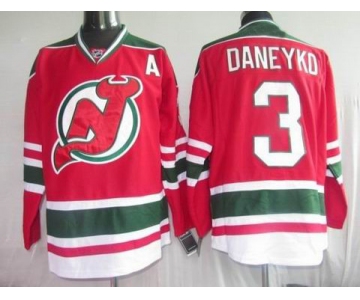 nhl jerseys new jersey devils #3 daneyko redgreen