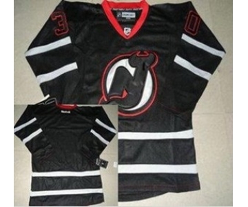 nhl jerseys new jersey devils blank black ice