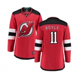 Women New Jersey Devils #11 Brian Boyle Fanatics Branded Red Home Breakaway Hockey Jersey