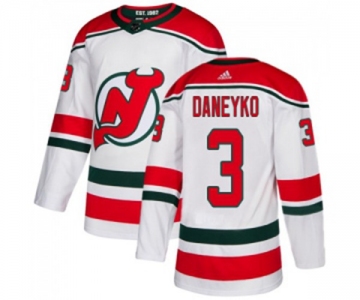 Youth New Jersey Devils #3 Ken Daneyko Authentic White Alternate Hockey Jersey