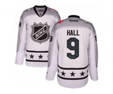 Youth Reebok New Jersey Devils #9 Taylor Hall Authentic White Metropolitan Division 2017 All-Star NHL Jersey