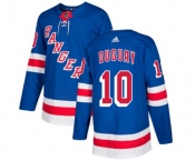 Adidas New York Rangers #10 Ron Duguay Authentic Royal Blue Home NHL Jersey