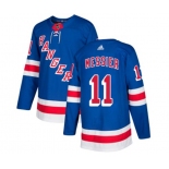 Adidas New York Rangers #11 Mark Messier Premier Royal Blue Home NHL Jersey