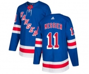 Adidas New York Rangers #11 Mark Messier Premier Royal Blue Home NHL Jersey