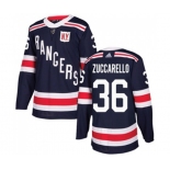 Adidas New York Rangers #36 Mats Zuccarello Authentic Navy Blue 2018 Winter Classic NHL Jersey