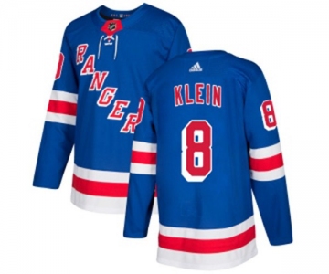 Adidas New York Rangers #8 Kevin Klein Premier Royal Blue Home NHL Jersey