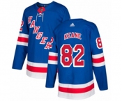 Adidas New York Rangers #82 Joey Keane Authentic Royal Blue Home NHL Jersey