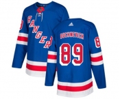 Adidas New York Rangers #89 Pavel Buchnevich Authentic Royal Blue Home NHL Jersey