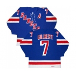 CCM New York Rangers #7 Rod Gilbert Premier Royal Blue New Throwback NHL Jersey