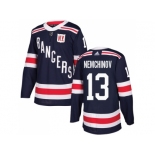 Men Adidas New York Rangers #13 Sergei Nemchinov Navy Blue Authentic 2018 Winter Classic Stitched NHL Jersey